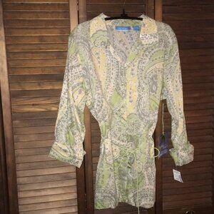 Island Winds by Caribbean Joe Cotton Tunic